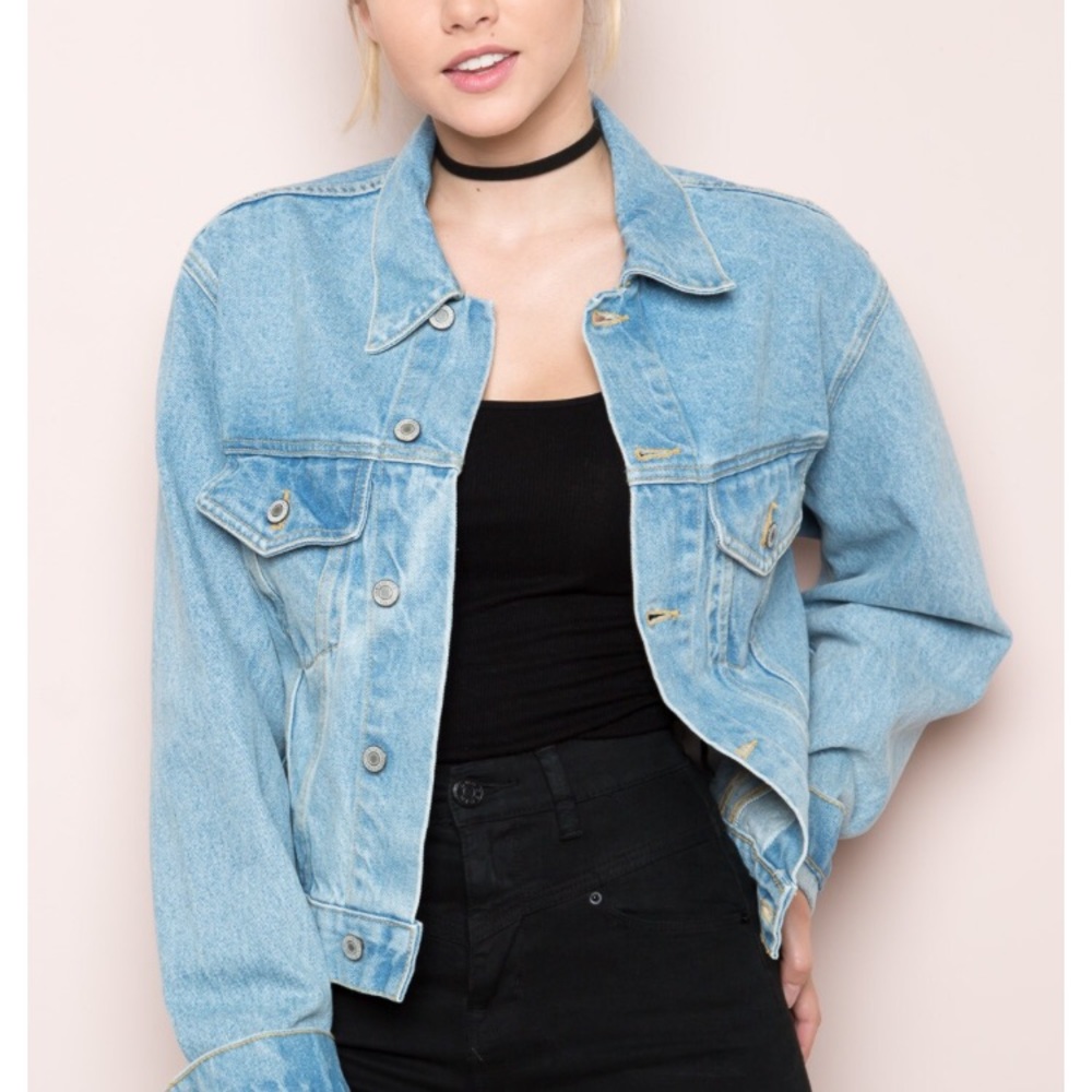 Brandy Melville Jackson Denim Jacket